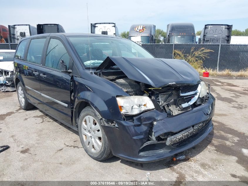 2014 DODGE GRAND CARAVAN AMERICAN VALUE PKG - 2C4RDGBG0ER227510