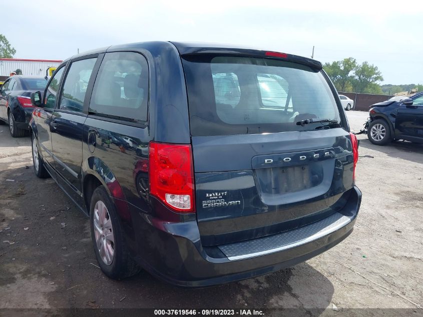 2014 DODGE GRAND CARAVAN AMERICAN VALUE PKG - 2C4RDGBG0ER227510