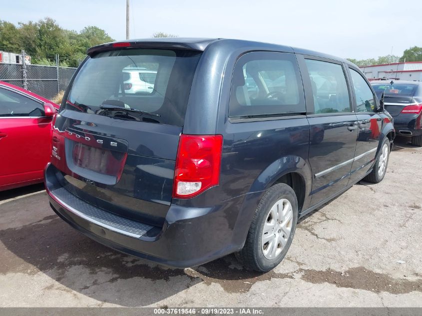 2014 DODGE GRAND CARAVAN AMERICAN VALUE PKG - 2C4RDGBG0ER227510