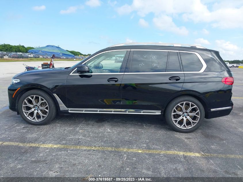 2021 BMW X7 XDRIVE40I 5UXCW2C04M9E89699
