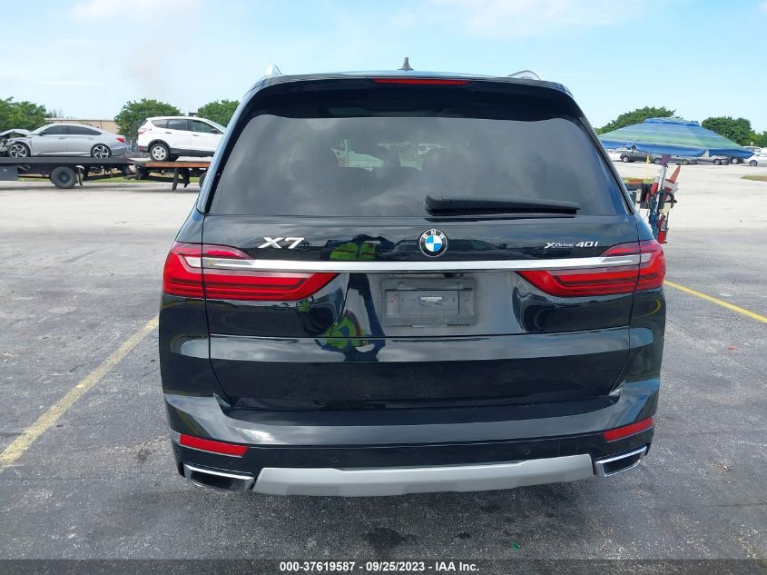 2021 BMW X7 XDRIVE40I 5UXCW2C04M9E89699