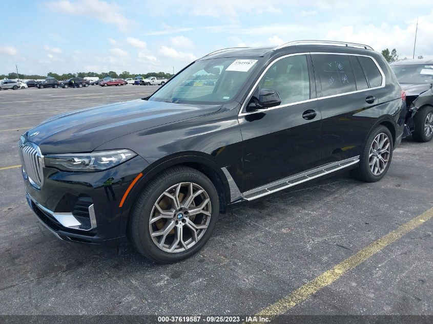 2021 BMW X7 XDRIVE40I 5UXCW2C04M9E89699