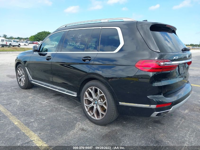 2021 BMW X7 XDRIVE40I 5UXCW2C04M9E89699
