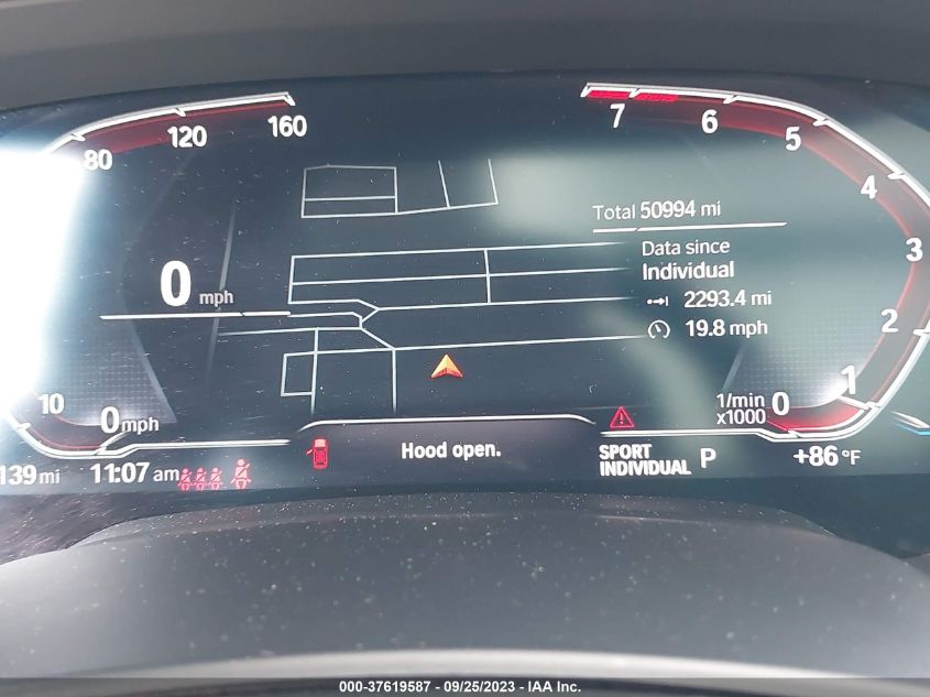 2021 BMW X7 XDRIVE40I 5UXCW2C04M9E89699