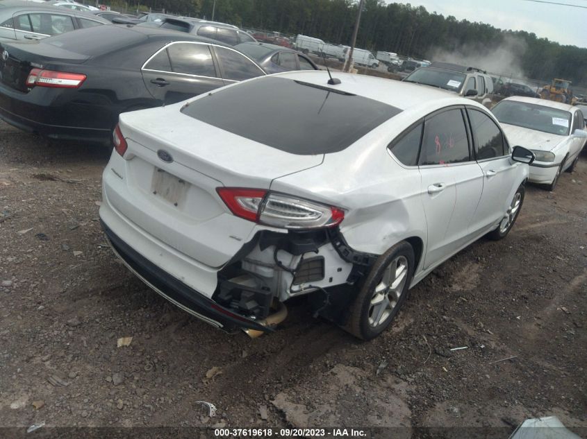 2016 FORD FUSION SE - 3FA6P0H74GR331283