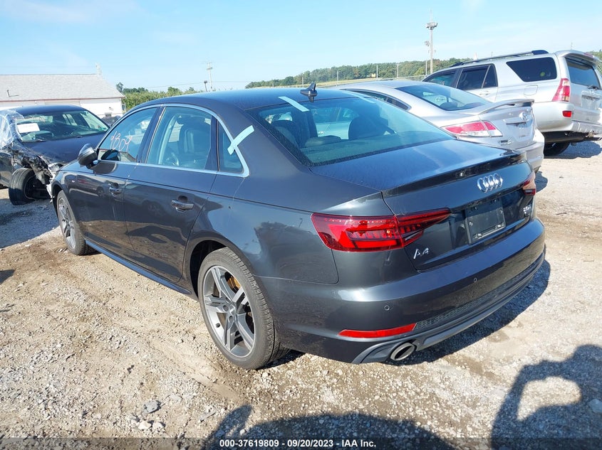 VIN WAUENAF49JA175508 2018 AUDI A4 PREMIUM PLUS