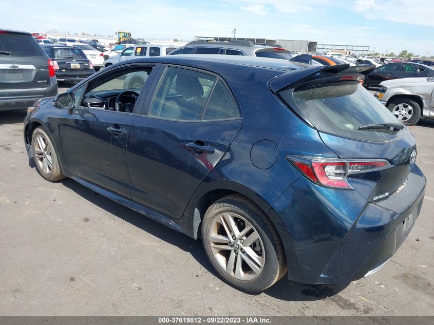 2019 TOYOTA COROLLA  SE - JTNK4RBE3K3043576