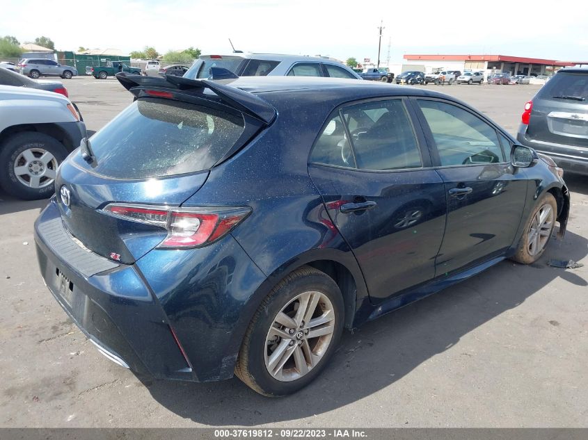 2019 TOYOTA COROLLA  SE - JTNK4RBE3K3043576