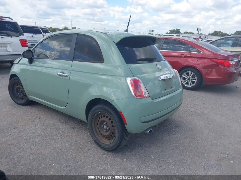 2013 FIAT 500 POP - 3C3CFFAR0DT531594