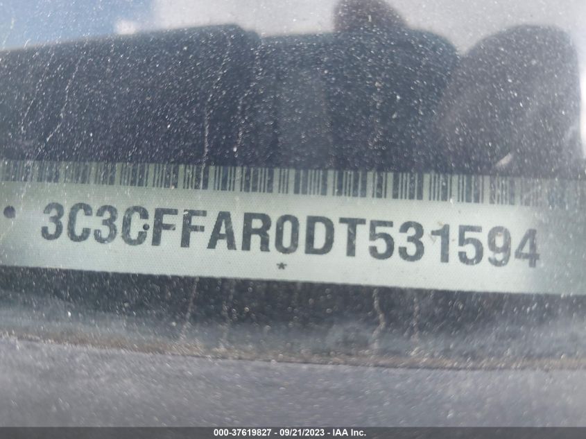 2013 FIAT 500 POP - 3C3CFFAR0DT531594