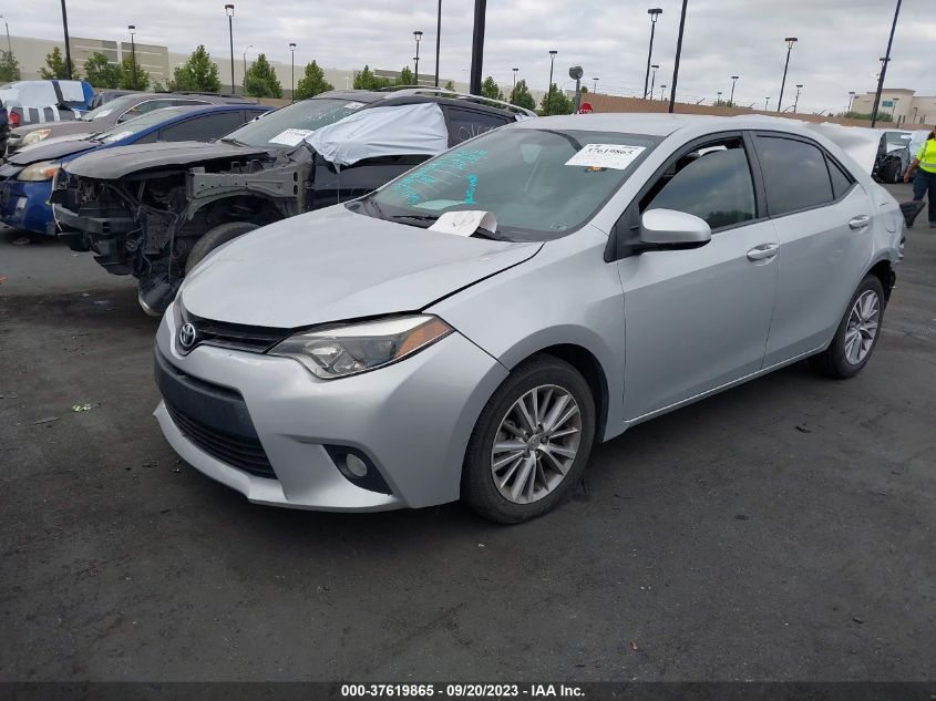 2014 TOYOTA COROLLA L/LE/S/S PLUS/LE PLUS - 5YFBURHE8EP102709