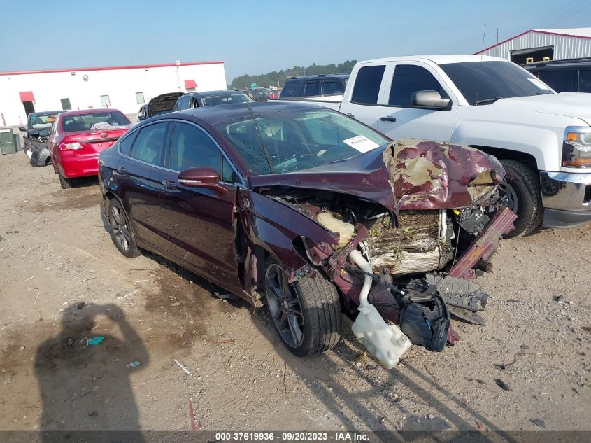 2013 FORD FUSION TITANIUM - 3FA6P0D91DR130671