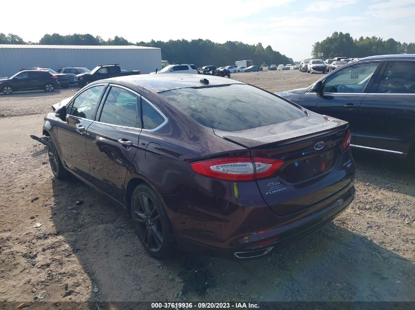 2013 FORD FUSION TITANIUM - 3FA6P0D91DR130671