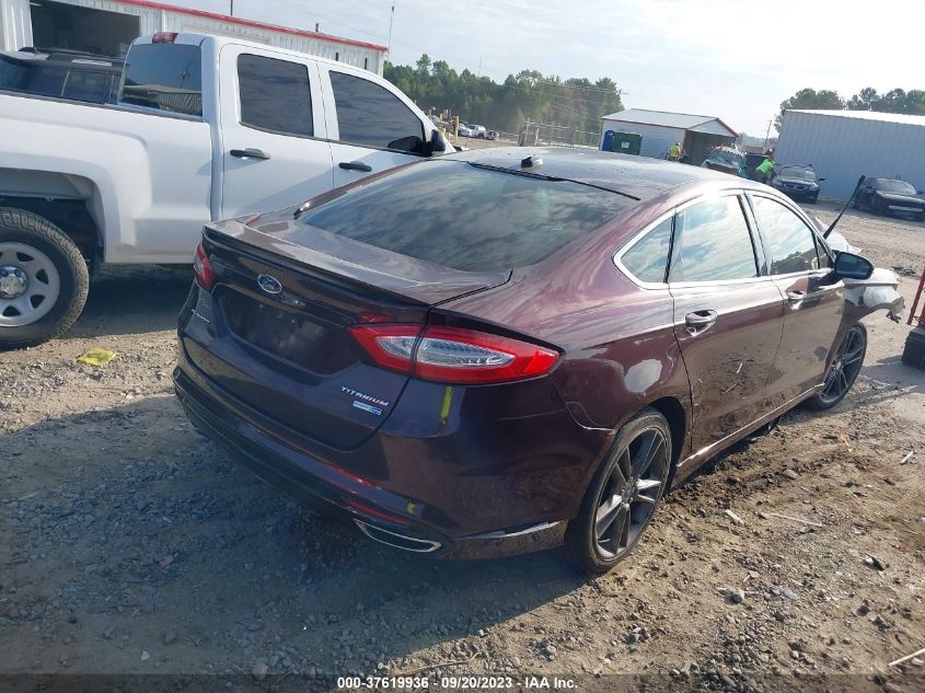 2013 FORD FUSION TITANIUM - 3FA6P0D91DR130671