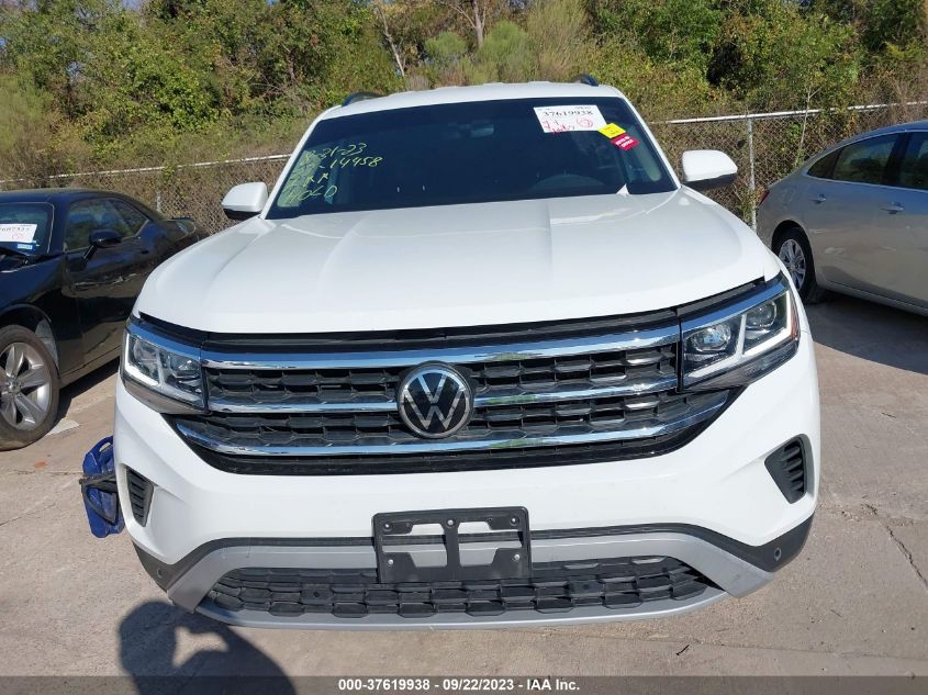 2021 VOLKSWAGEN ATLAS 3.6L V6 SE W/TECHNOLOGY - 1V2WR2CA9MC568086