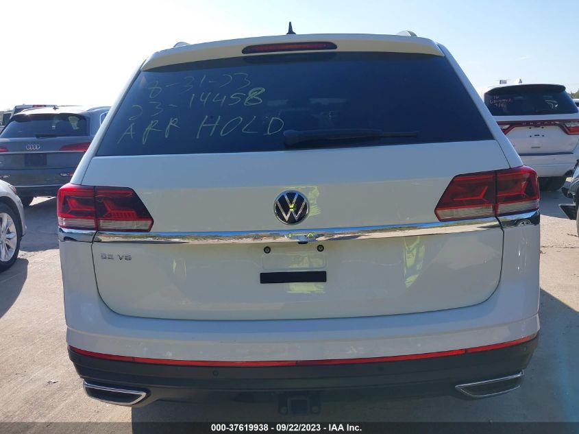 2021 VOLKSWAGEN ATLAS 3.6L V6 SE W/TECHNOLOGY - 1V2WR2CA9MC568086
