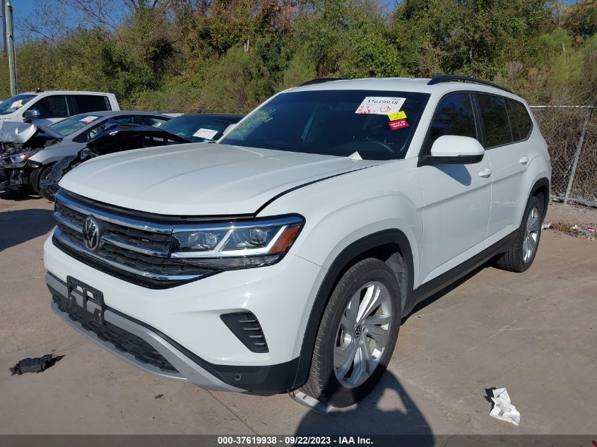 2021 VOLKSWAGEN ATLAS 3.6L V6 SE W/TECHNOLOGY - 1V2WR2CA9MC568086