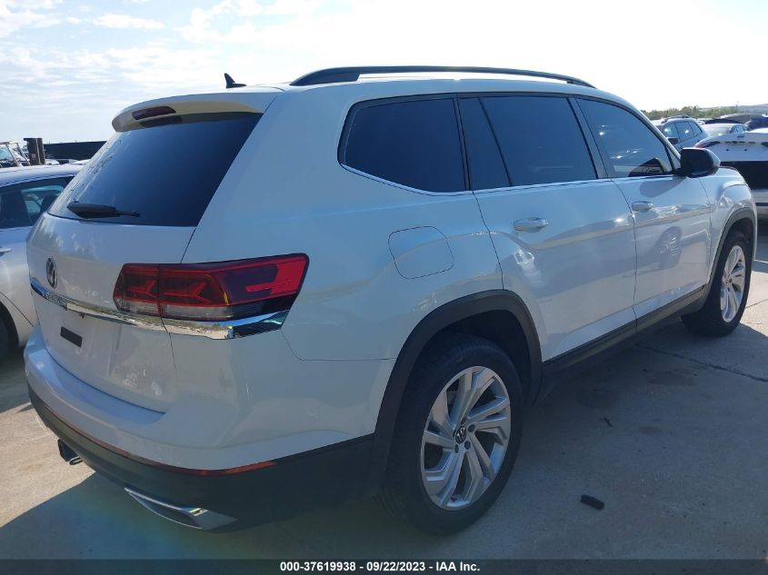 2021 VOLKSWAGEN ATLAS 3.6L V6 SE W/TECHNOLOGY - 1V2WR2CA9MC568086