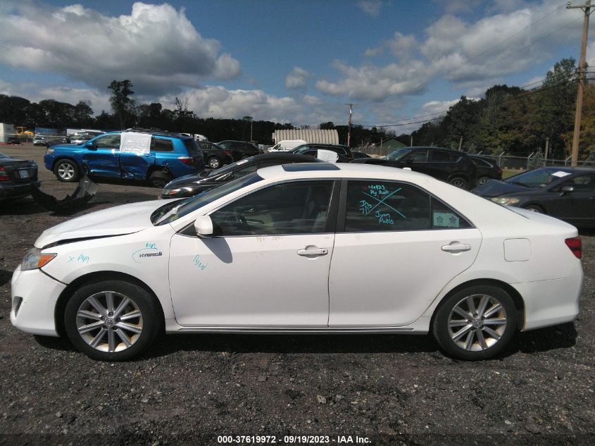 2014 TOYOTA CAMRY HYBRID LE/XLE/SE LIMITED EDITION - 4T1BD1FK8EU109913