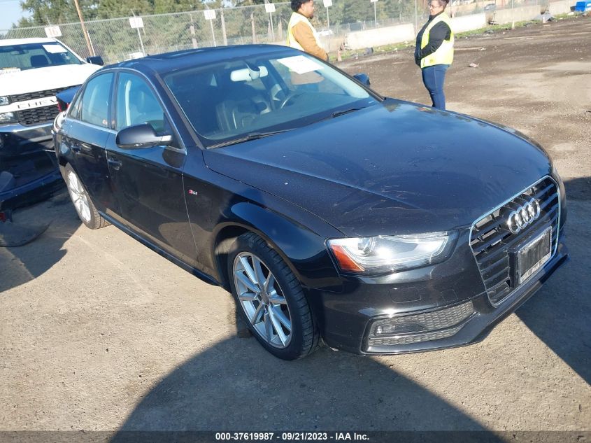 2014 AUDI A4 PREMIUM PLUS - WAUFFAFL7EN030863