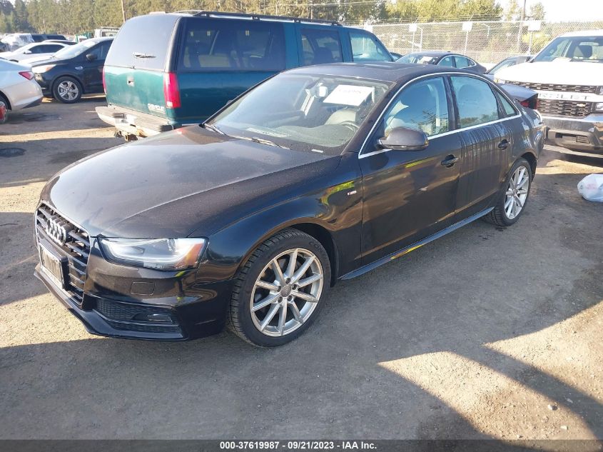 2014 AUDI A4 PREMIUM PLUS - WAUFFAFL7EN030863