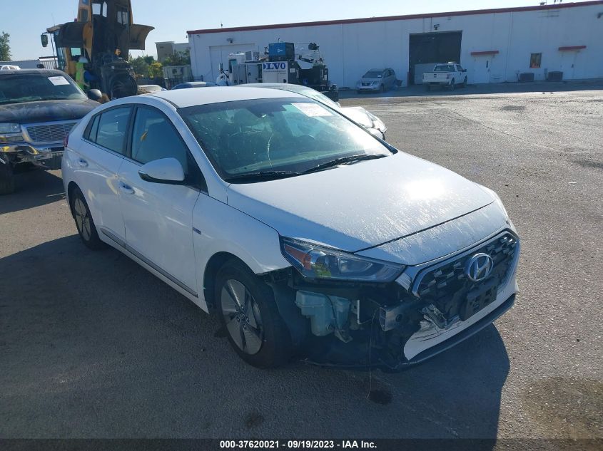 2020 HYUNDAI IONIQ HYBRID SE - KMHC75LCXLU190779