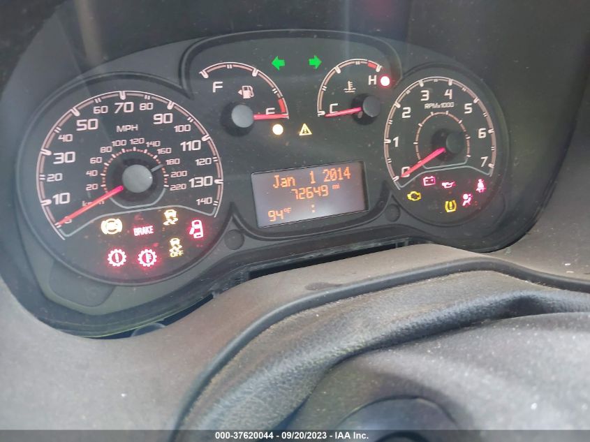 2015 RAM PROMASTER CITY CARGO VAN TRADESMAN SLT ZFBERFBT2F6A57625
