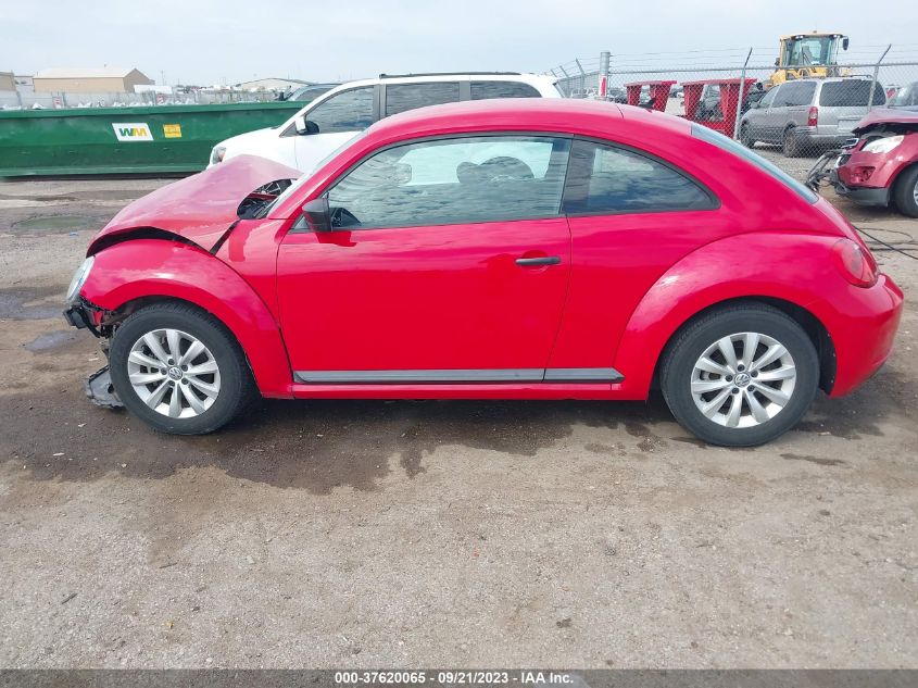 2014 VOLKSWAGEN BEETLE - 3VWFT7AT2EM627307