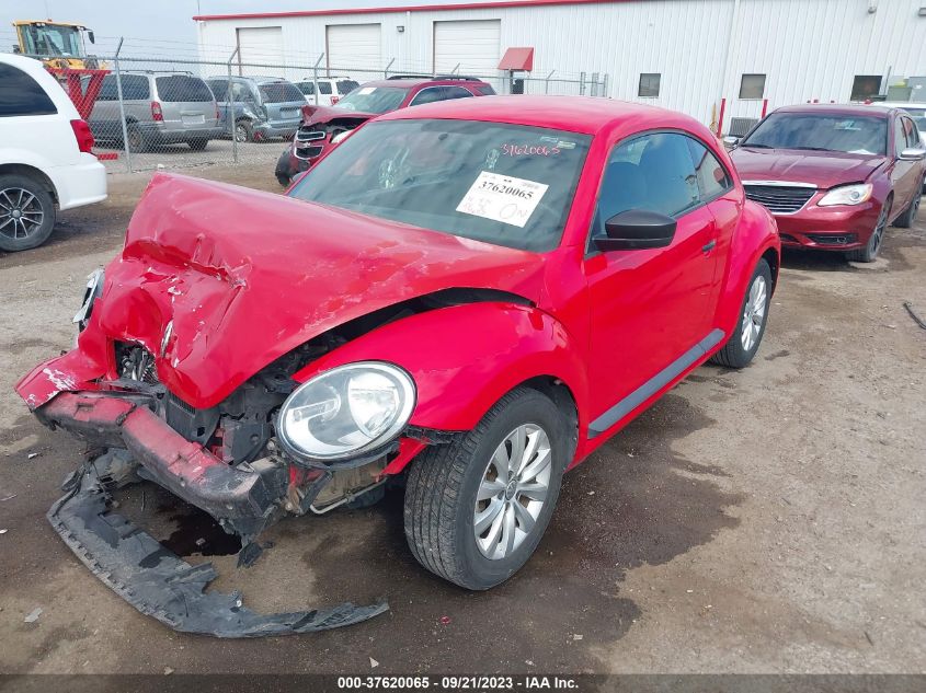 2014 VOLKSWAGEN BEETLE - 3VWFT7AT2EM627307