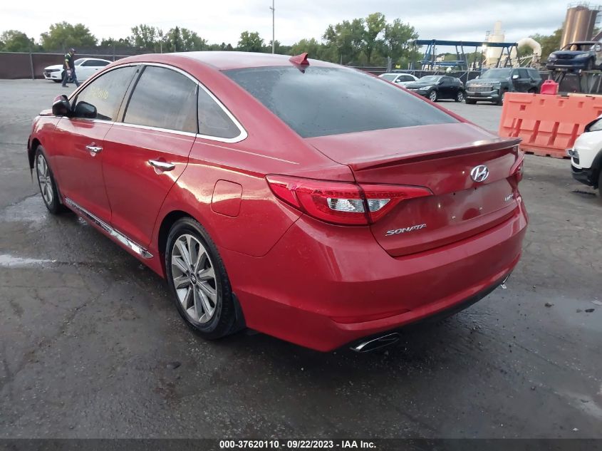 2017 HYUNDAI SONATA LIMITED - 5NPE34AF2HH455700