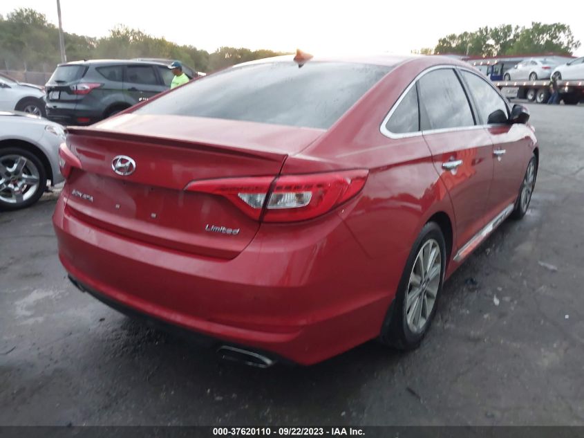 2017 HYUNDAI SONATA LIMITED - 5NPE34AF2HH455700