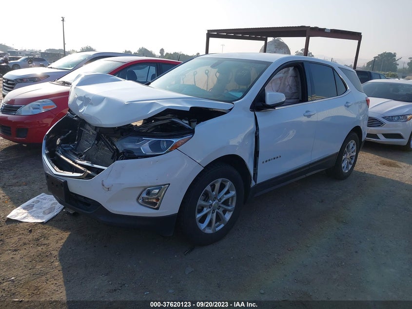 VIN 3GNAXSEV2JS616607 2018 CHEVROLET EQUINOX LT