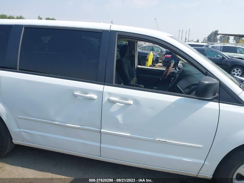 2015 DODGE GRAND CARAVAN SE - 2C4RDGBG3FR625571