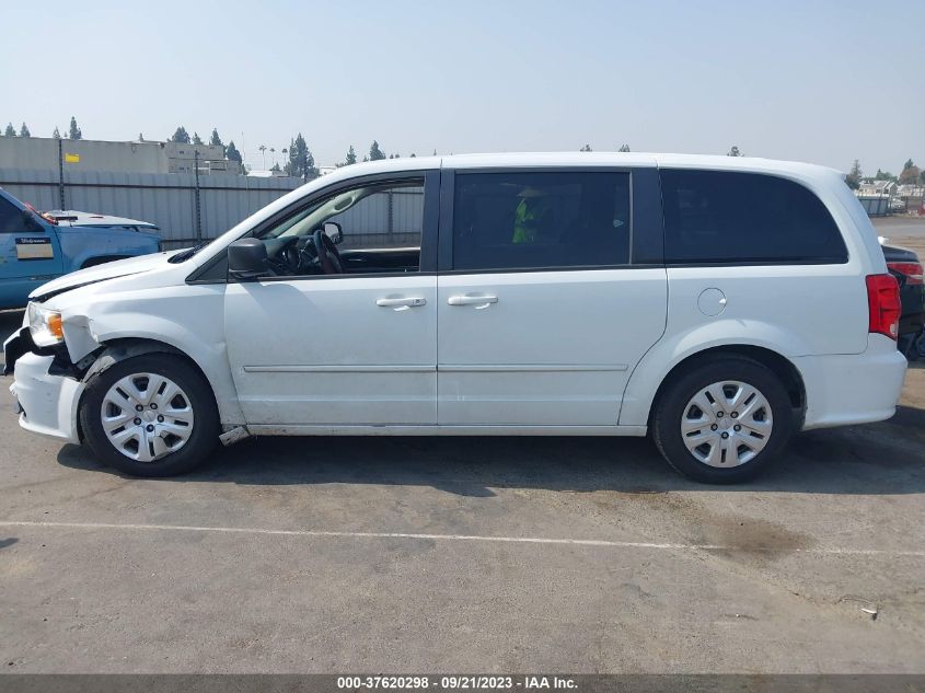 2015 DODGE GRAND CARAVAN SE - 2C4RDGBG3FR625571