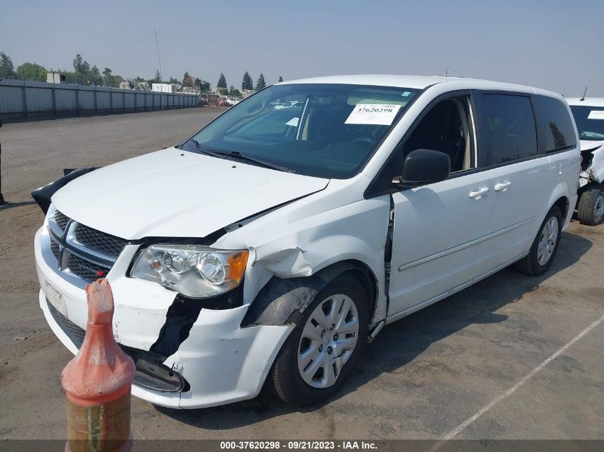 2015 DODGE GRAND CARAVAN SE - 2C4RDGBG3FR625571