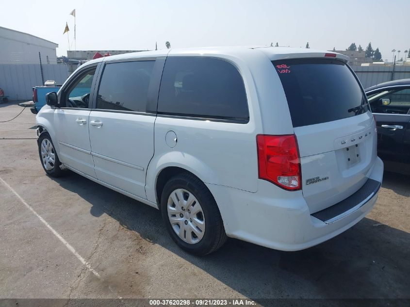 2015 DODGE GRAND CARAVAN SE - 2C4RDGBG3FR625571