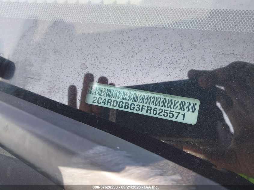 2015 DODGE GRAND CARAVAN SE - 2C4RDGBG3FR625571