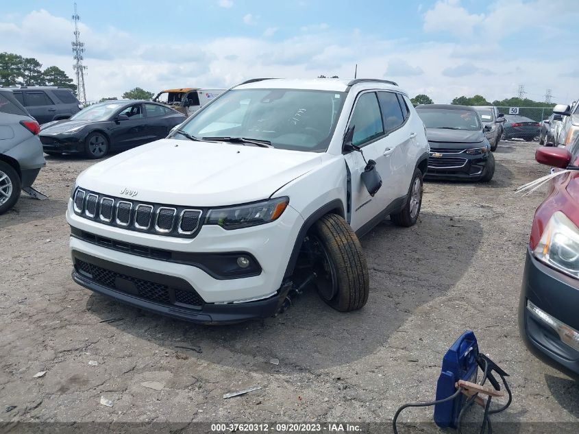 2022 JEEP COMPASS LATITUDE - 3C4NJDBB5NT233763