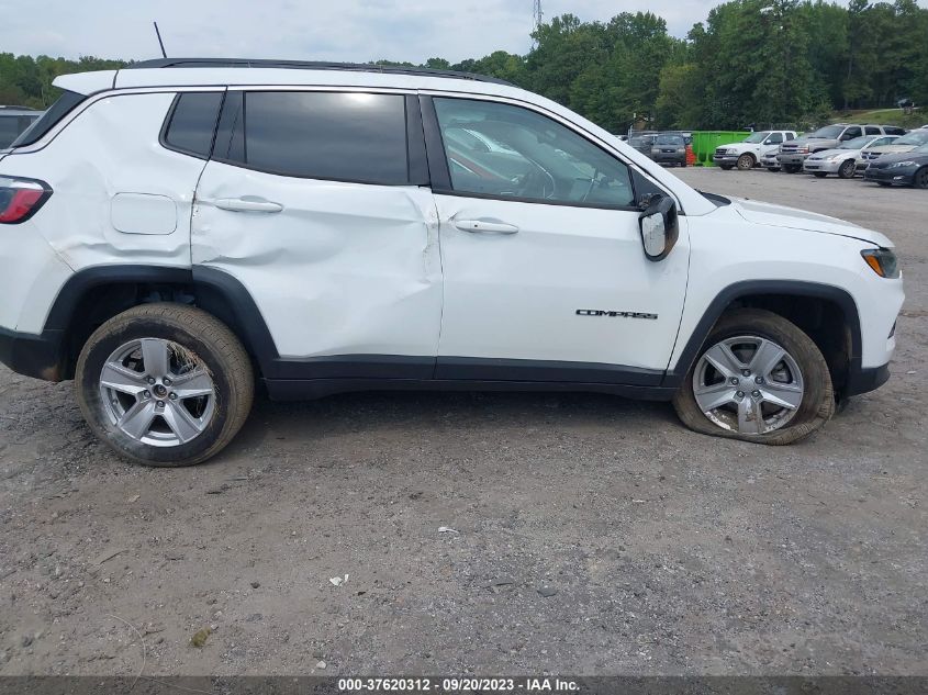 2022 JEEP COMPASS LATITUDE - 3C4NJDBB5NT233763