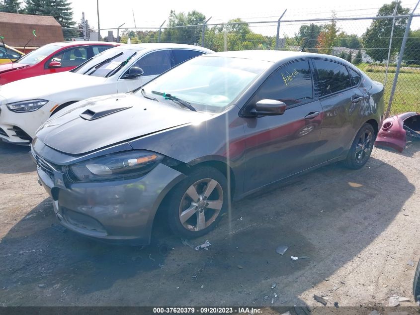 2016 DODGE DART SXT - 1C3CDFBBXGD538067