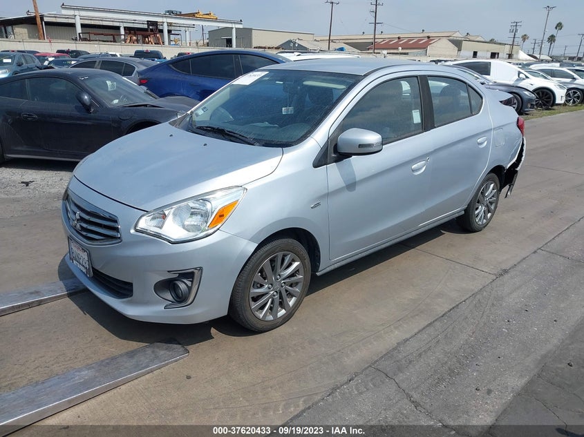 VIN ML32F4FJ3KHF02512 2019 MITSUBISHI MIRAGE G4 SE