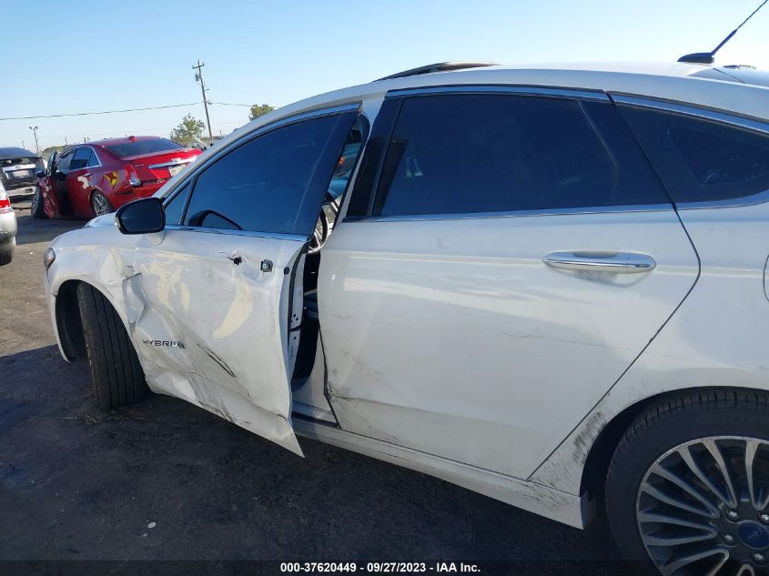 2017 FORD FUSION HYBRID - 3FA6P0RU4HR267154