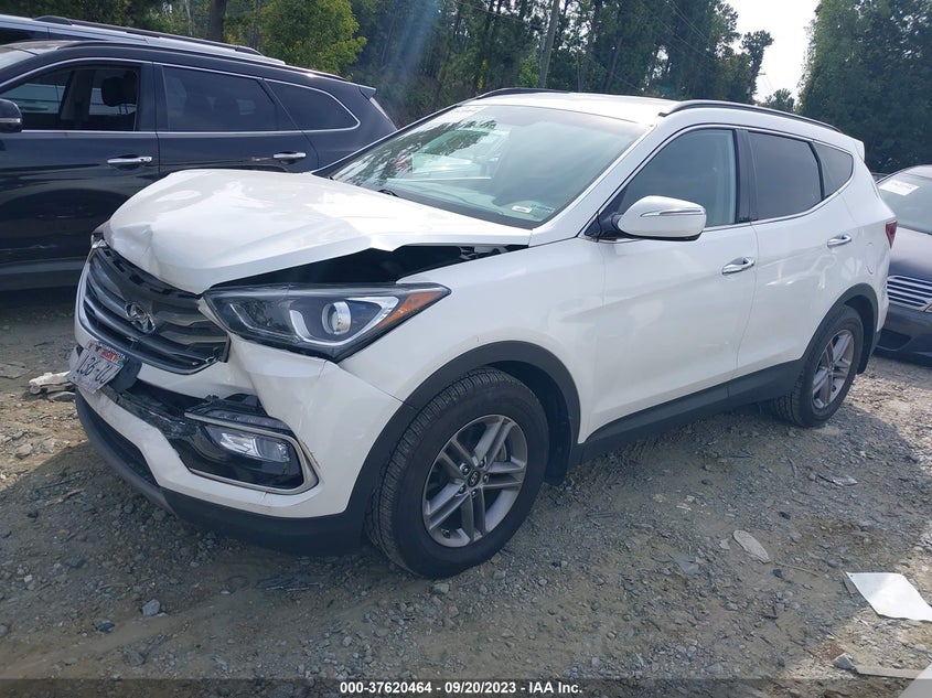 VIN 5XYZUDLB9JG567125 2018 HYUNDAI SANTA FE SPORT 2.4L