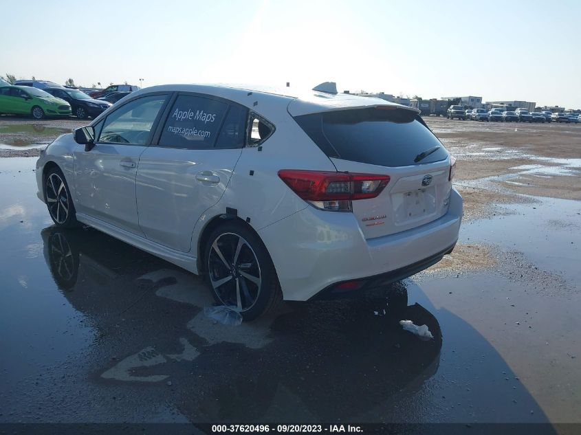 2022 SUBARU IMPREZA SPORT - 4S3GTAM65N3712097