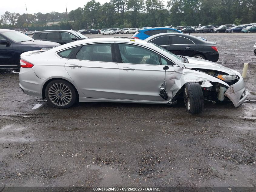 2013 FORD FUSION TITANIUM - 3FA6P0K92DR130200