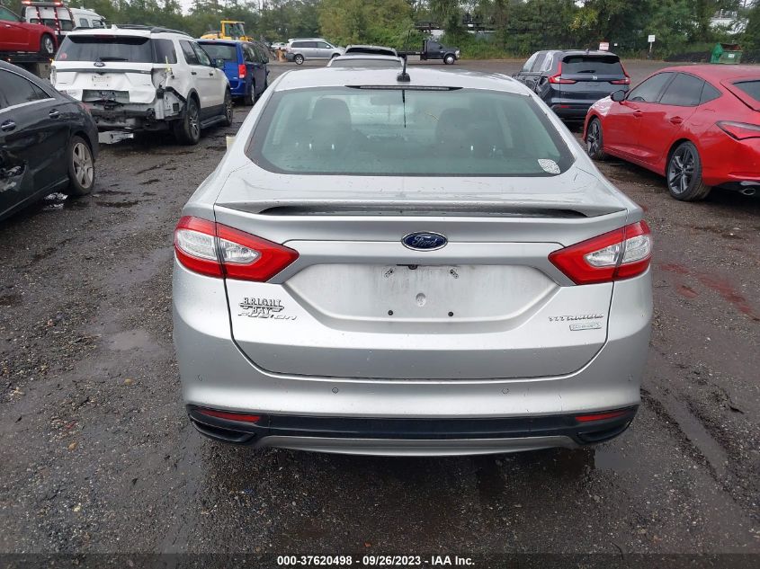 2013 FORD FUSION TITANIUM - 3FA6P0K92DR130200