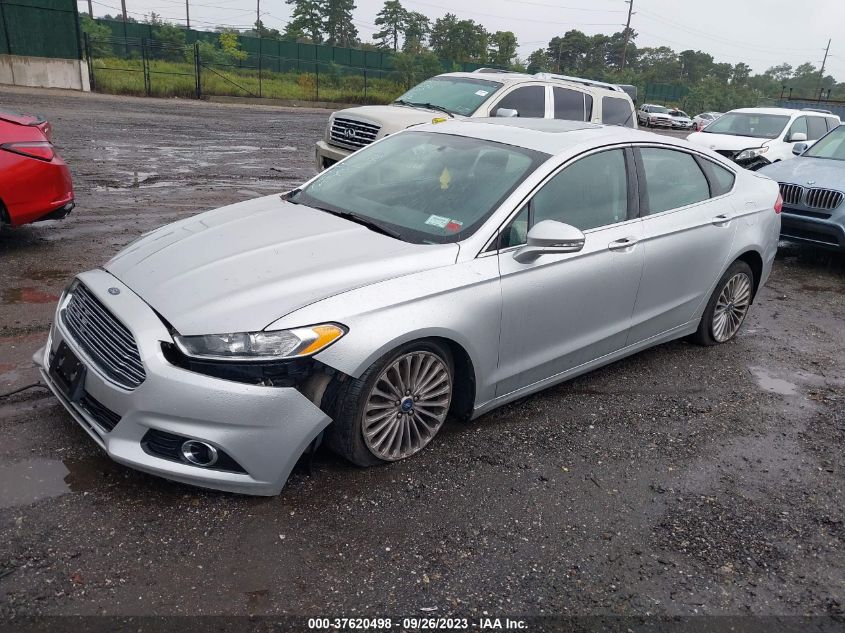 2013 FORD FUSION TITANIUM - 3FA6P0K92DR130200