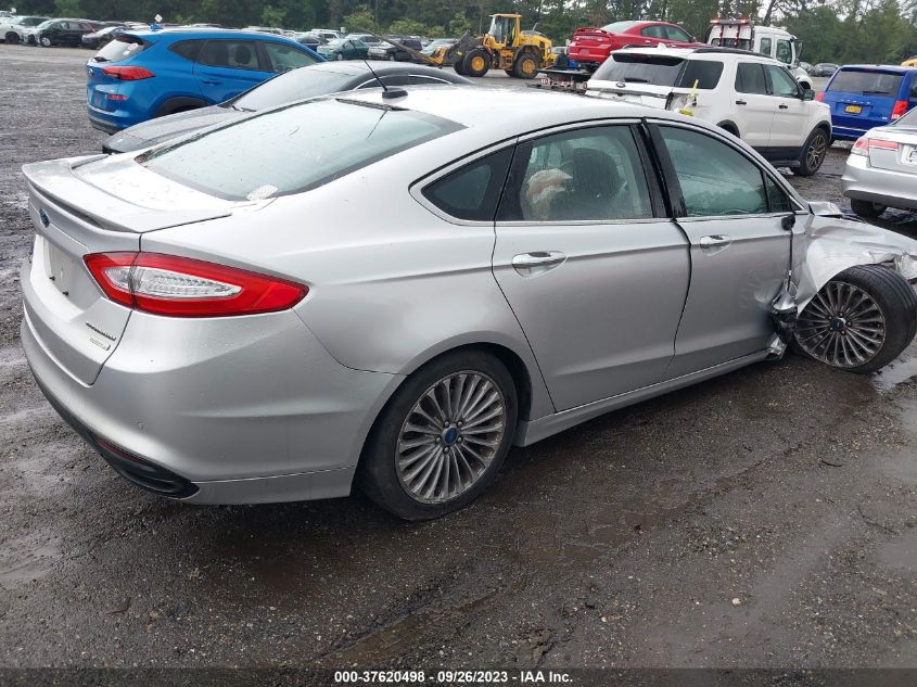 2013 FORD FUSION TITANIUM - 3FA6P0K92DR130200