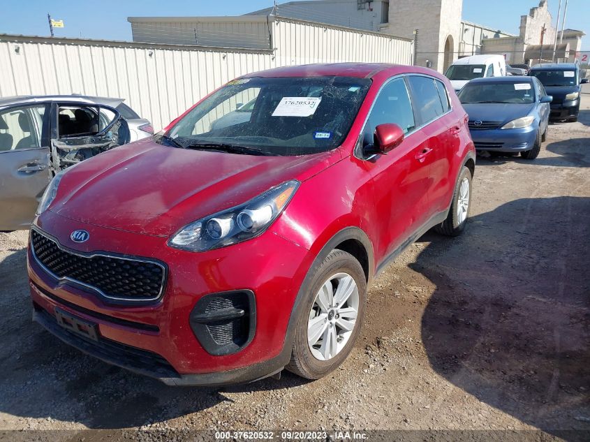 2019 KIA SPORTAGE LX - KNDPM3AC5K7596536
