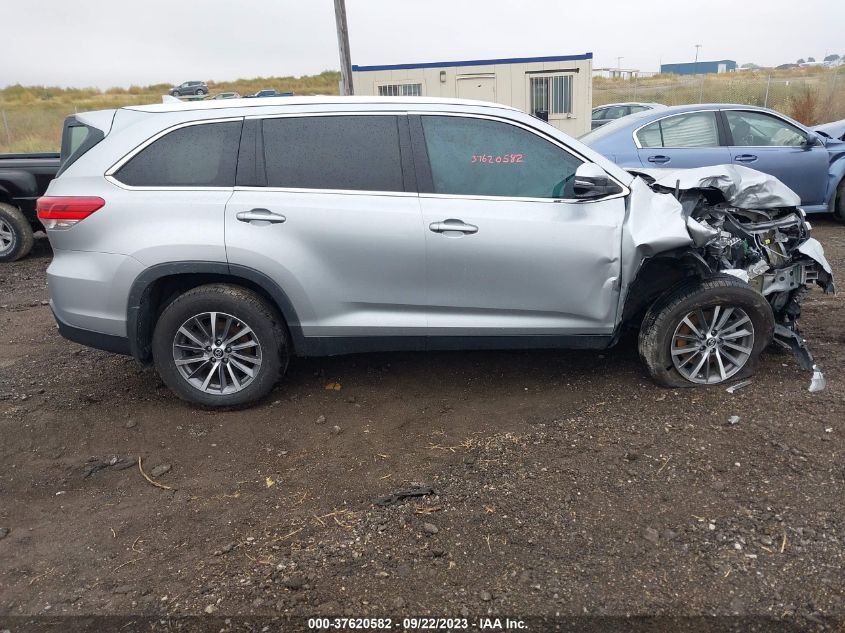 2019 TOYOTA HIGHLANDER SE/XLE - 5TDJZRFH7KS593058